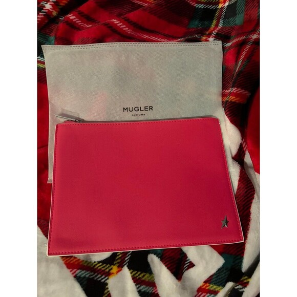 Mugler Handbags - Mugler pouch in pink